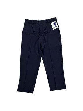 NWT - BLAUER 8-Pocket Wool Blend Trousers Navy Blue Work Pants Mens 40x30